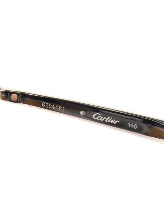 Cartier Trinity Logo Sunglasses Eyewear Pale Pink